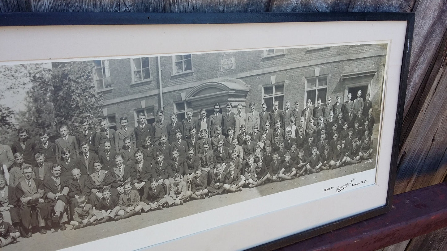 Original Vintage Photograph Donington School 1936. Panora Ltd