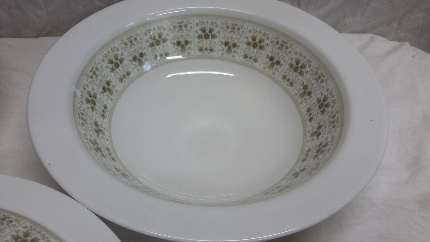 3 Vintage Royal Doulton Serving Tureens Samarra.