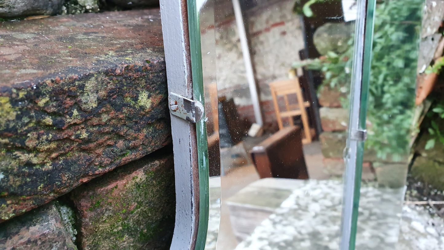 Pair of Vintage Retro 1950’s Bevelled Wall Mirrors