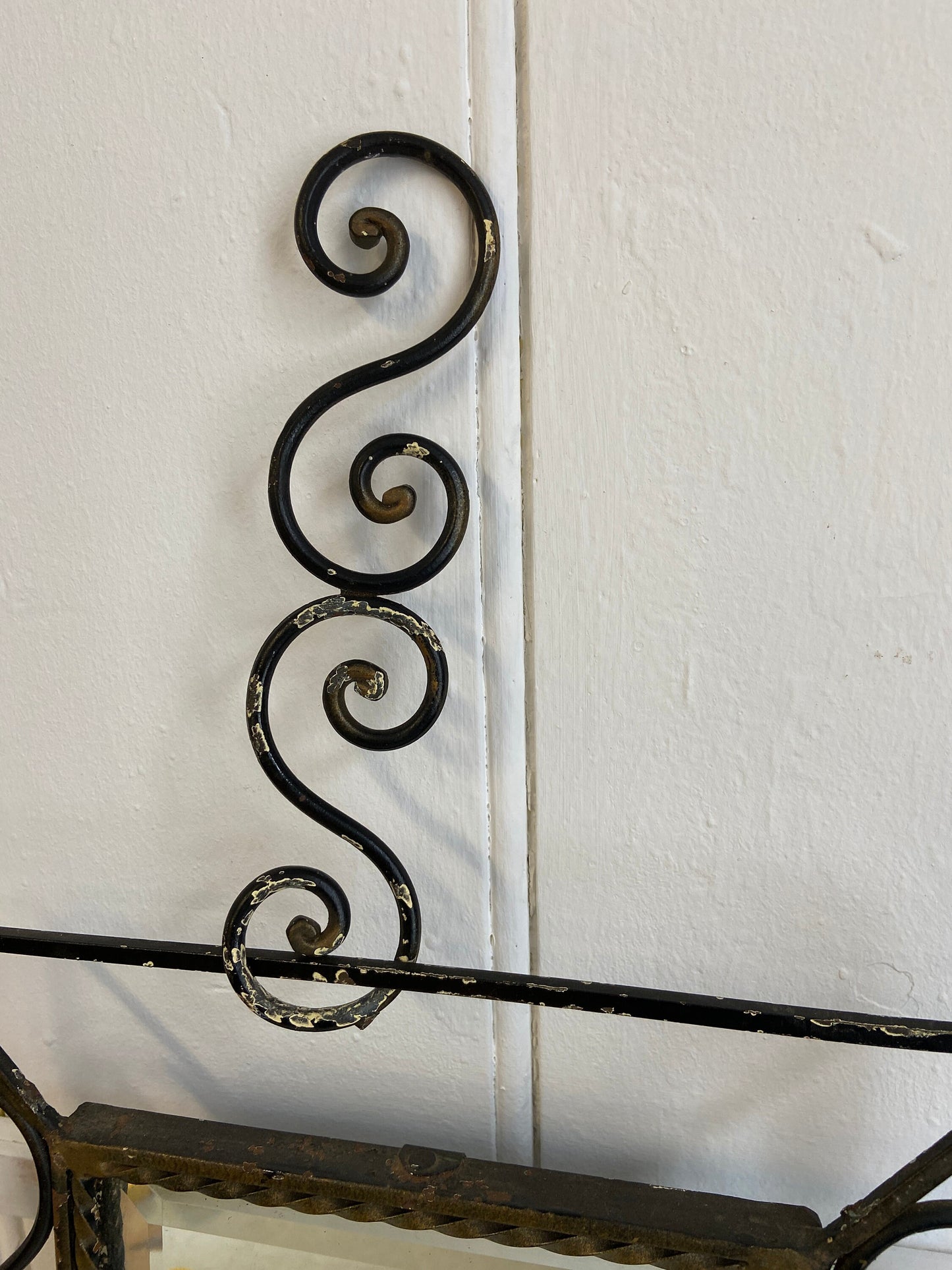 Vintage Metal Quirky Retro Mirror.
