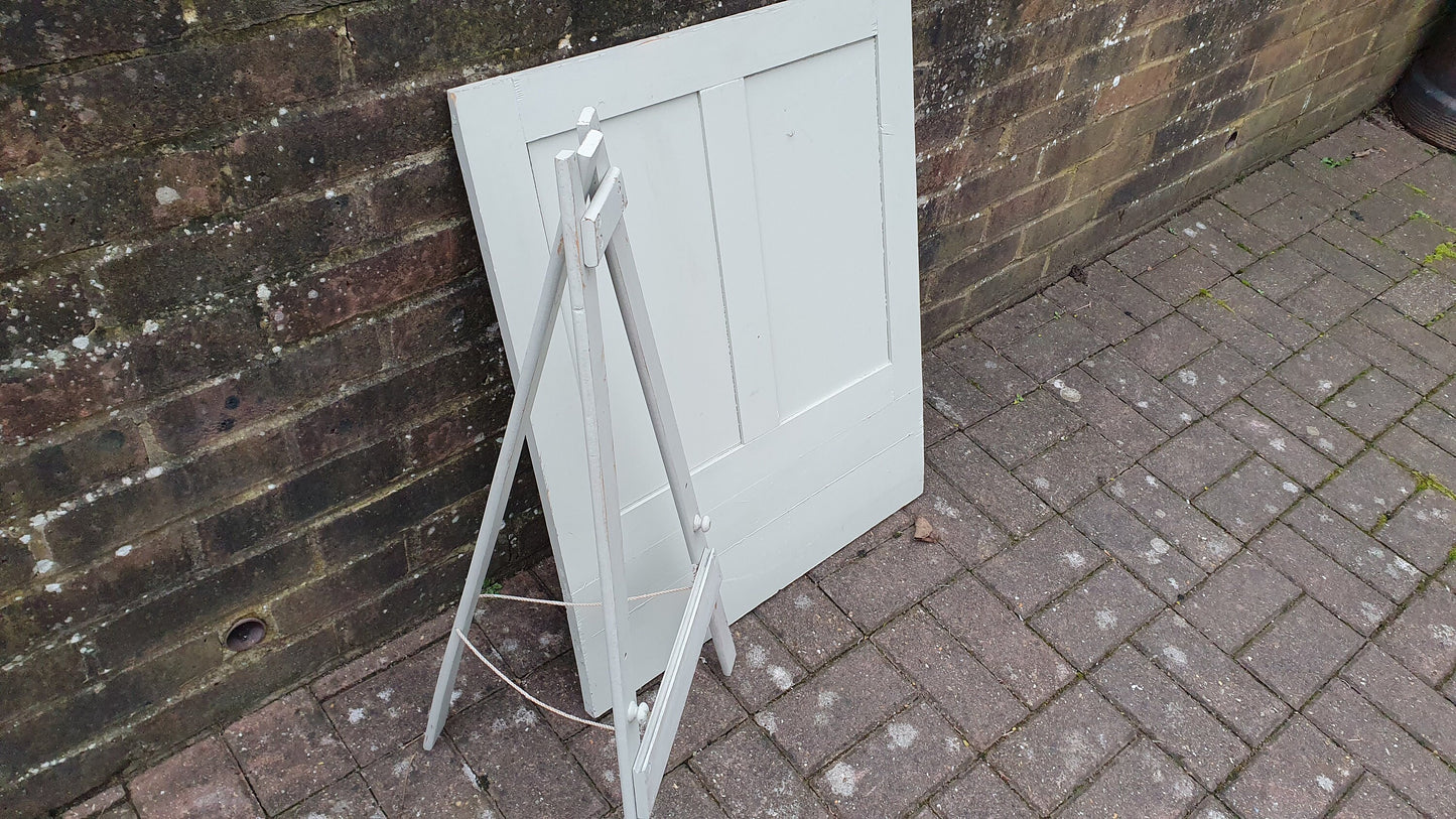Hand Painted Blackboard and Separate Easel