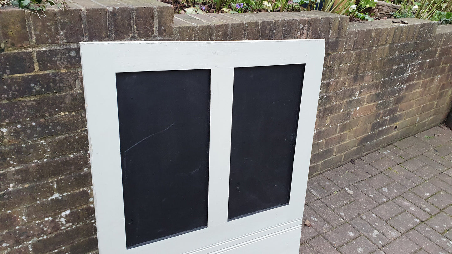 Hand Painted Blackboard and Separate Easel