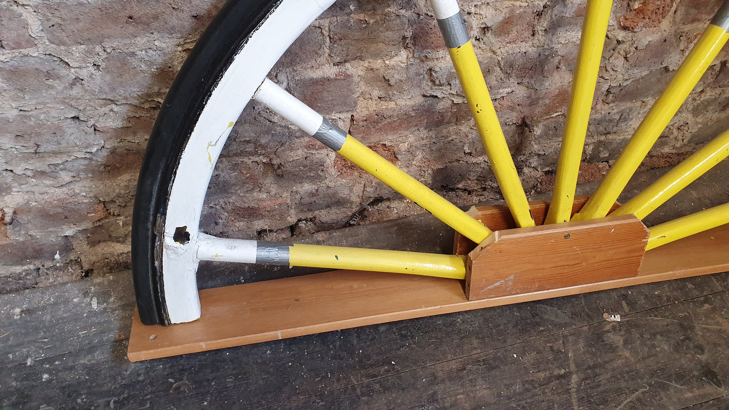 Large and Genuine Vintage Half Cartwheel