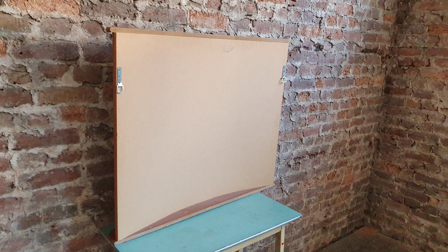 Vintage Retro 1970’s Curved Wall Mirror G Plan gplan Over Mantel Mantle