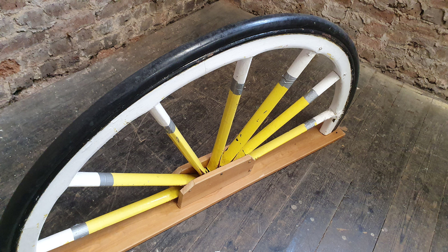 Large and Genuine Vintage Half Cartwheel