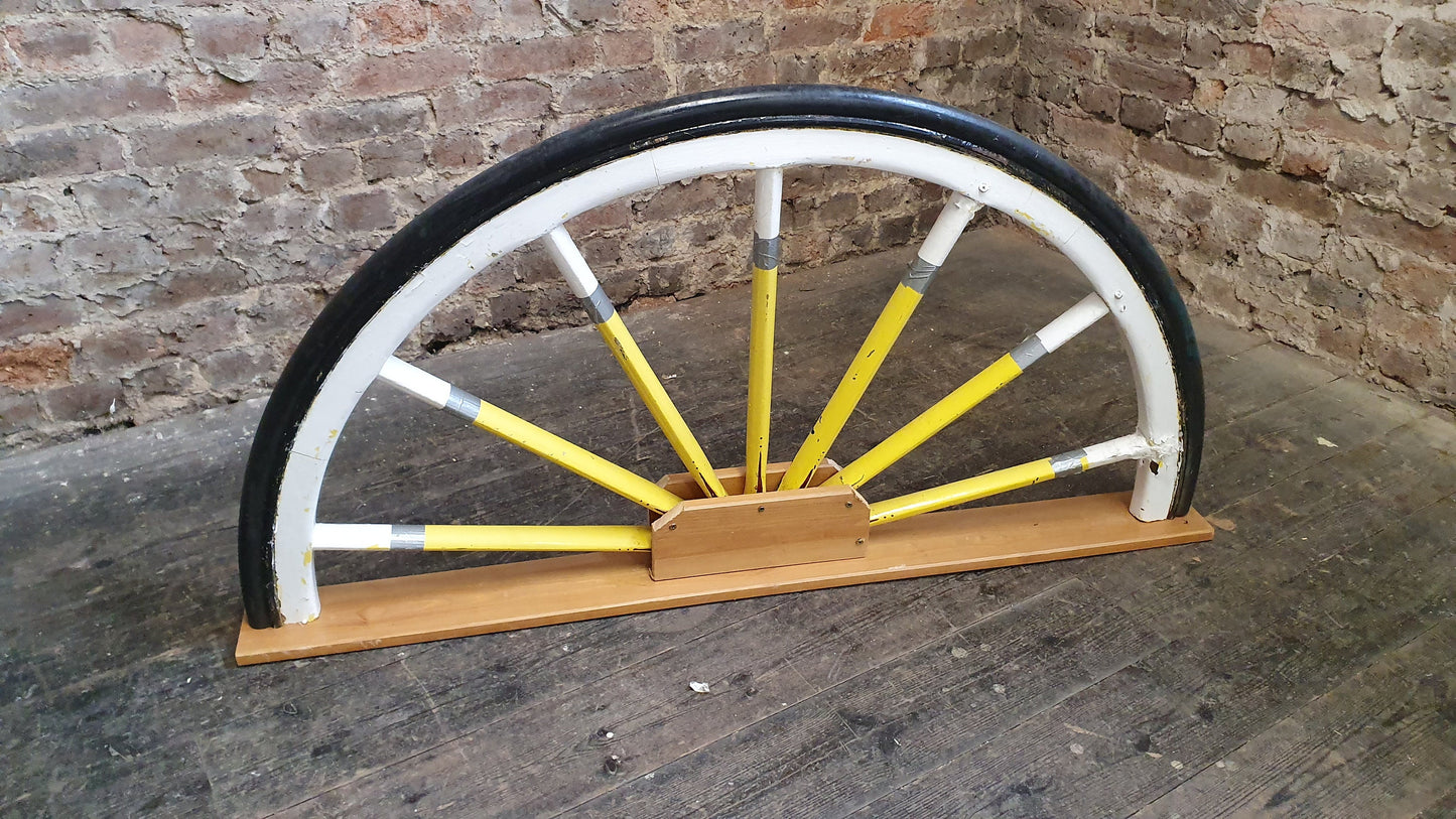 Large and Genuine Vintage Half Cartwheel
