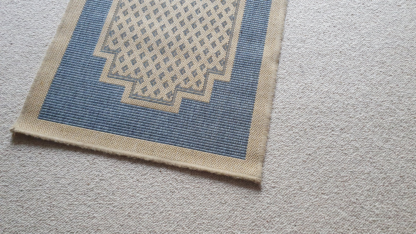 Polypropylene Blue and Beige Rug ‘Sisalo’ Oriental Weavers.