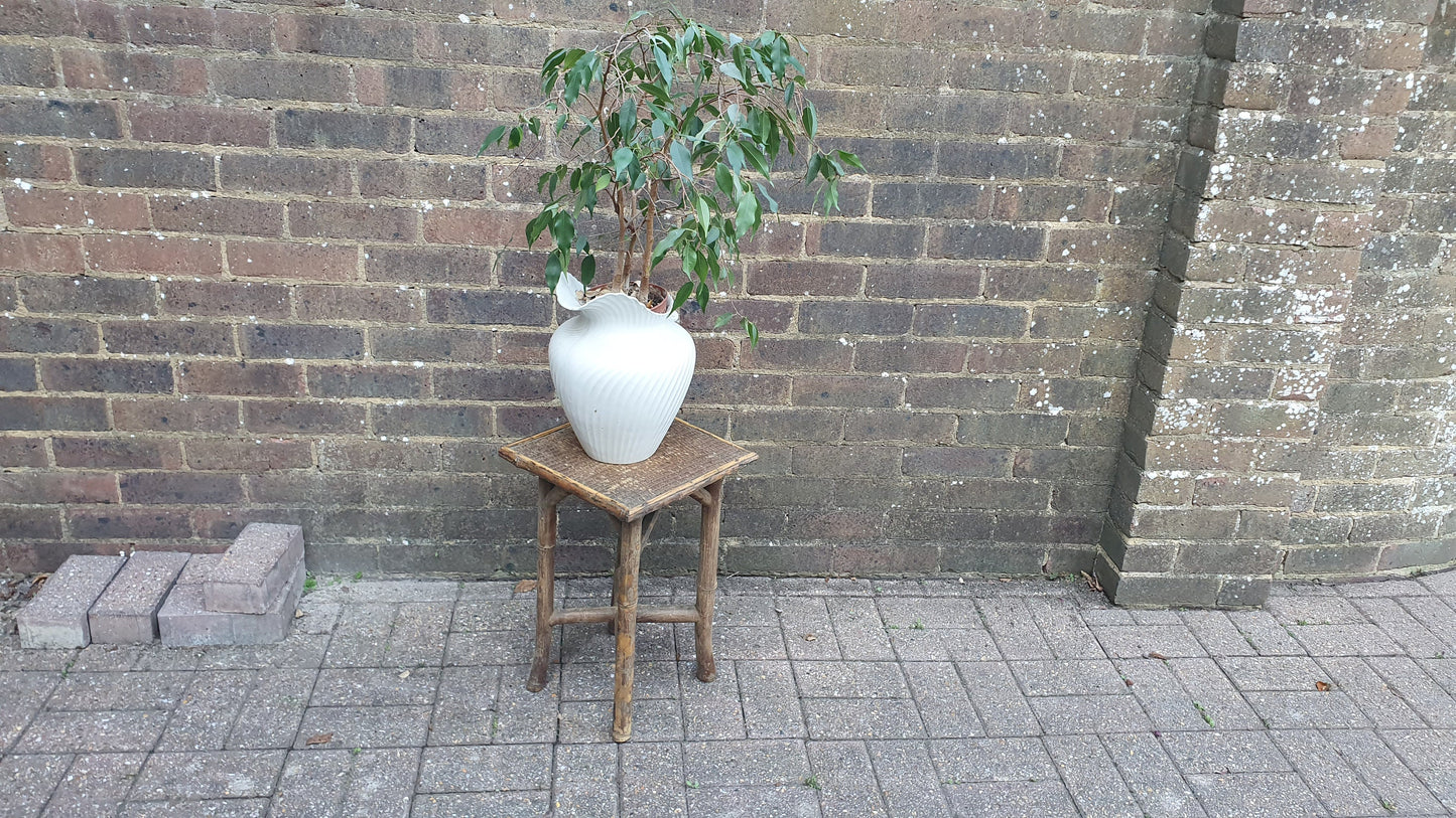 Stunning Vintage Victorian Bamboo Plant Stand.
