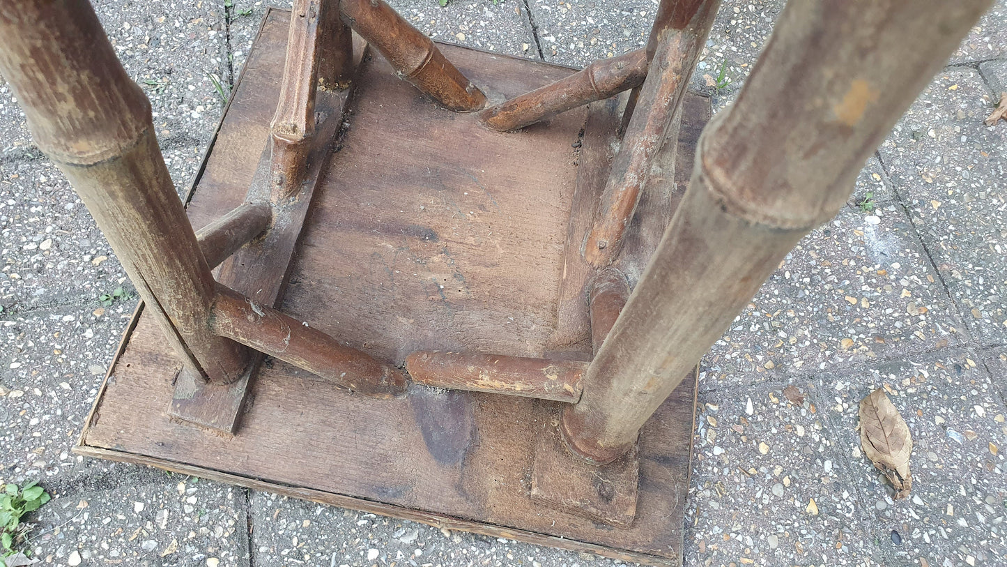 Stunning Vintage Victorian Bamboo Plant Stand.
