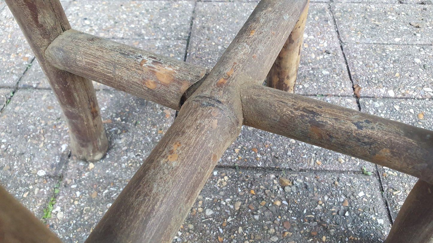 Stunning Vintage Victorian Bamboo Plant Stand.