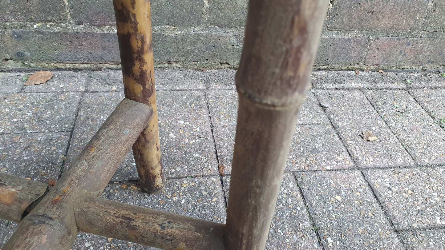 Stunning Vintage Victorian Bamboo Plant Stand.
