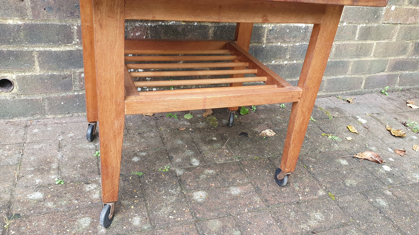 Vintage Retro Teak Coffee Table and Magazine Rack.