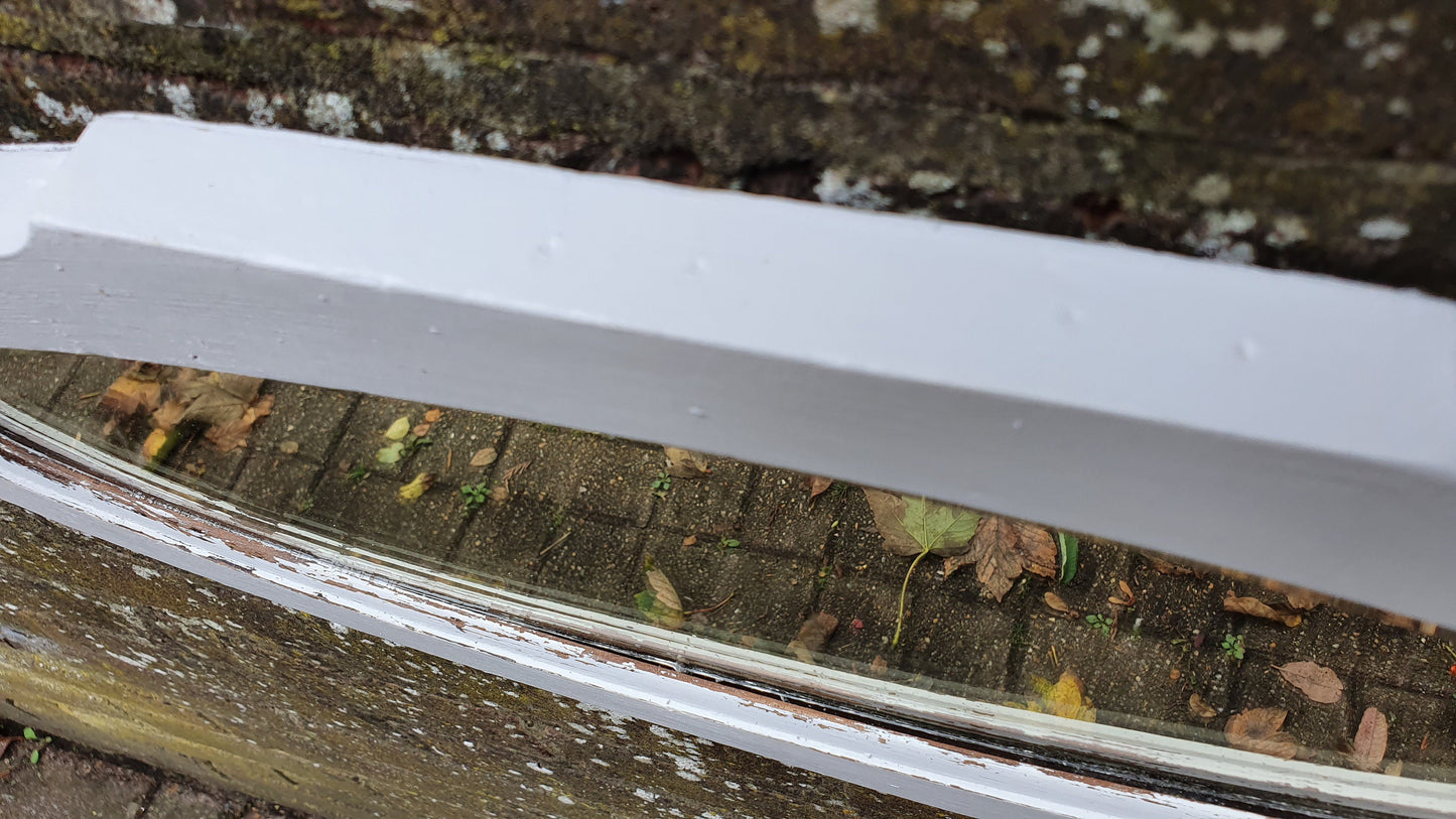 Vintage Painted Mirror in Farrow and Ball ‘Blackened’