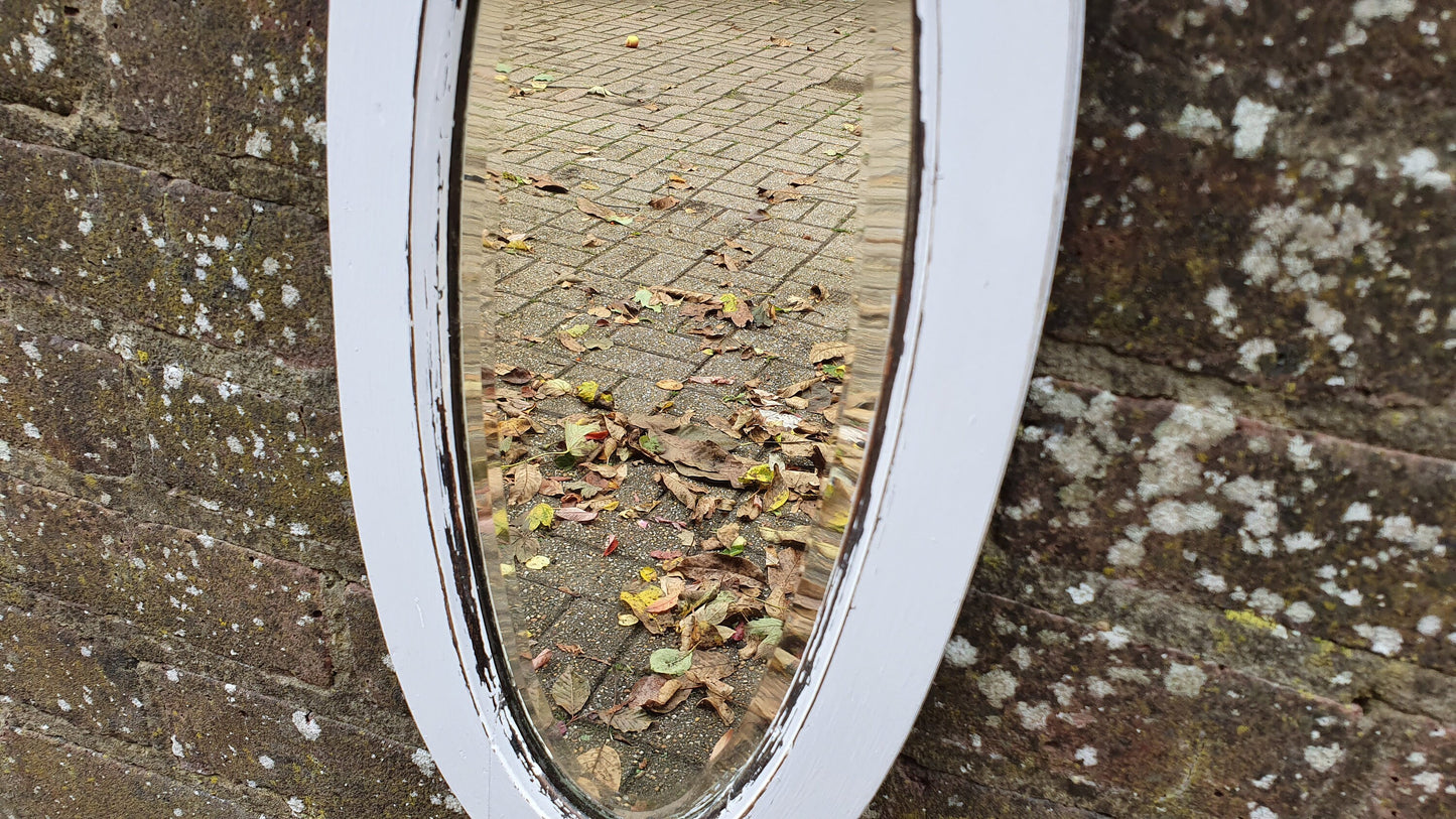 Vintage Painted Mirror in Farrow and Ball ‘Blackened’