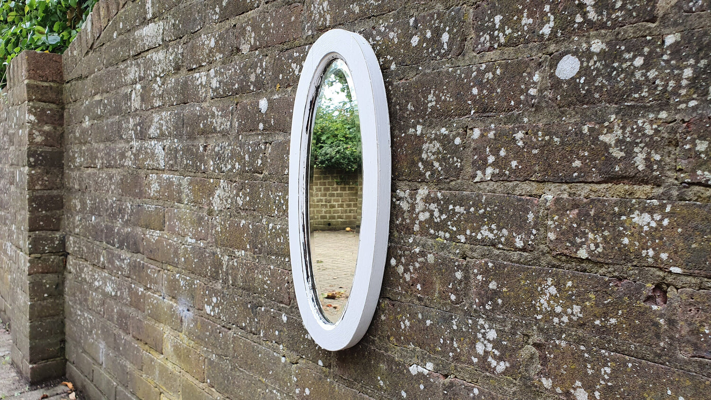 Vintage Painted Mirror in Farrow and Ball ‘Blackened’