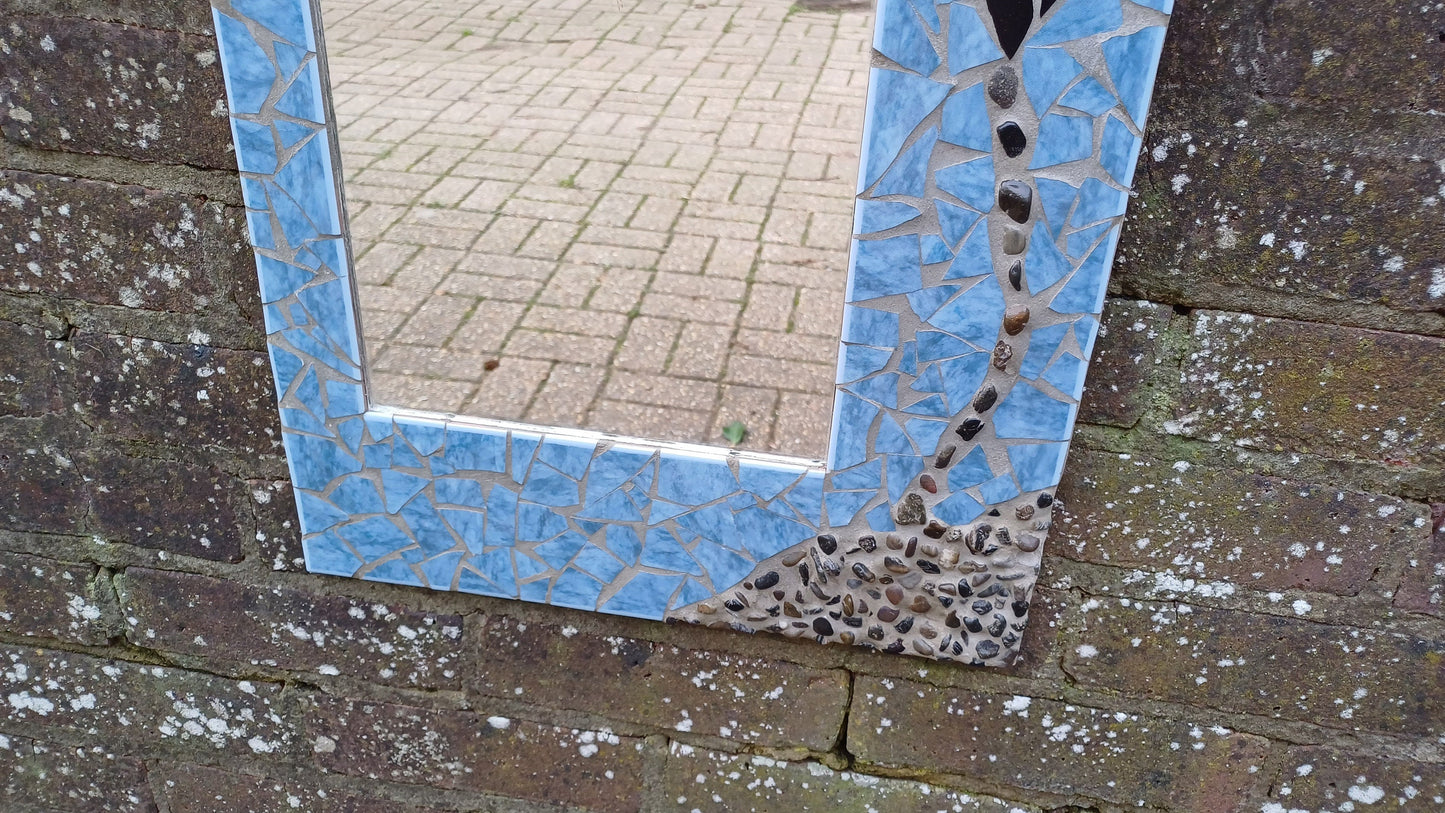 Beautiful Bespoke Mosaic Handmade Decorative Mirror.