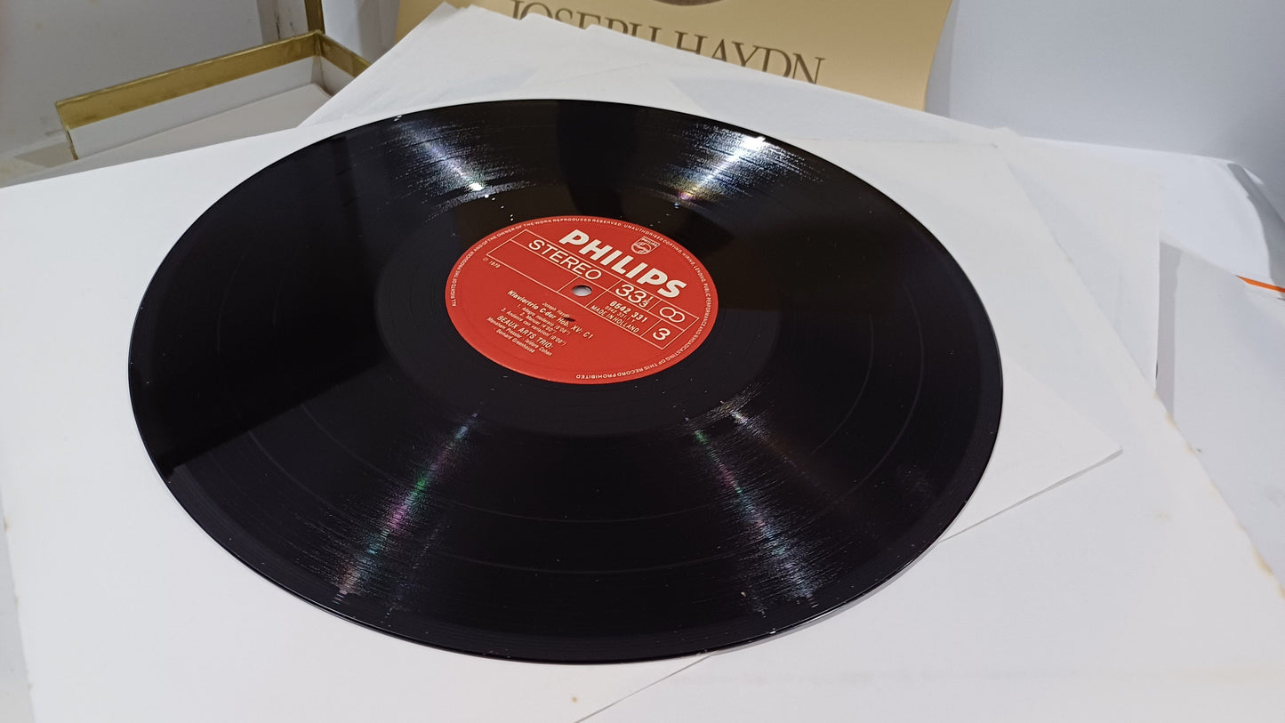 1979 Collectable Edition of Haydn's Piano Trios - Beauz Art Trios memorabilia collection of records / vinyl , Complete collection