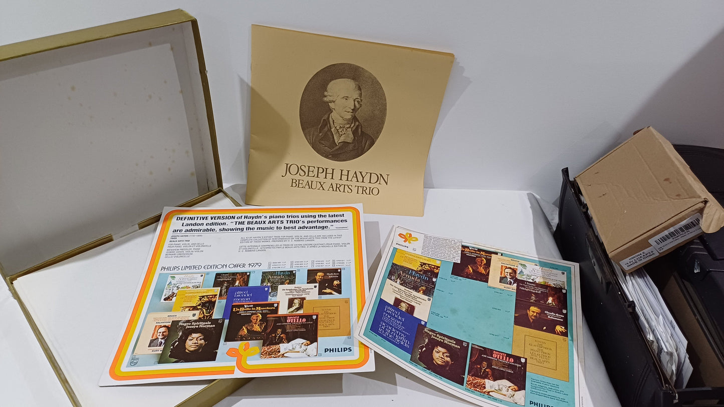 1979 Collectable Edition of Haydn's Piano Trios - Beauz Art Trios memorabilia collection of records / vinyl , Complete collection