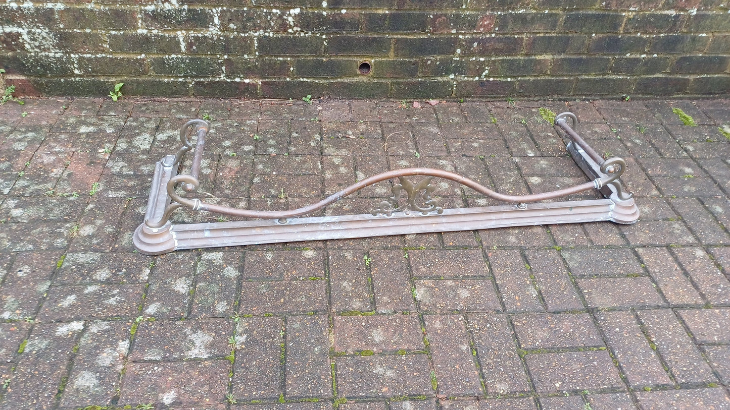 Vintage Brass Victorian Fender.