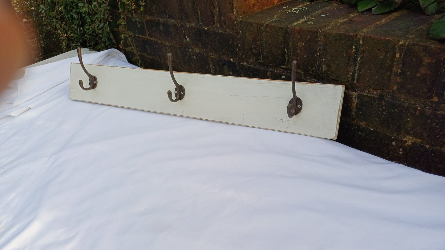 Farrow and Ball Hooks Contemporary Painted Shabby Chic Coat Hooks Quality Iron Hooks Bespoke Hand Painted.