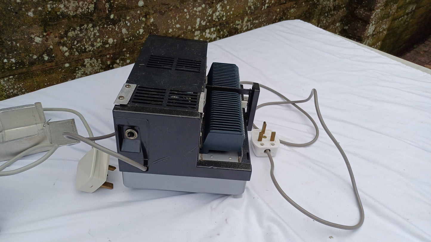 Two Vintage Retro Slide Projectors Leitz Wetzlar Rank Aldis