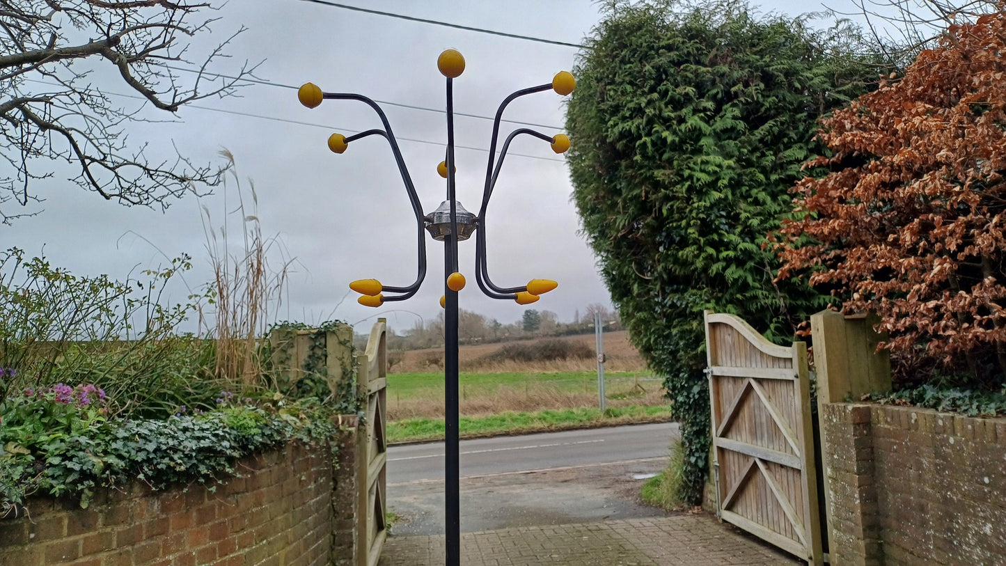 Classic Iron 50s Chic Freestanding Coat Stick Umbrella Stand.