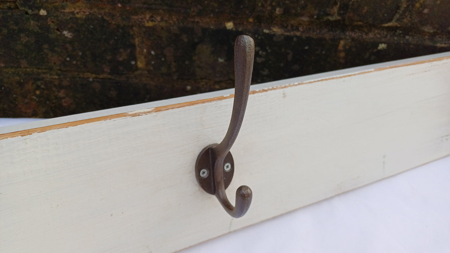 Farrow and Ball Hooks Contemporary Painted Shabby Chic Coat Hooks Quality Iron Hooks Bespoke Hand Painted.