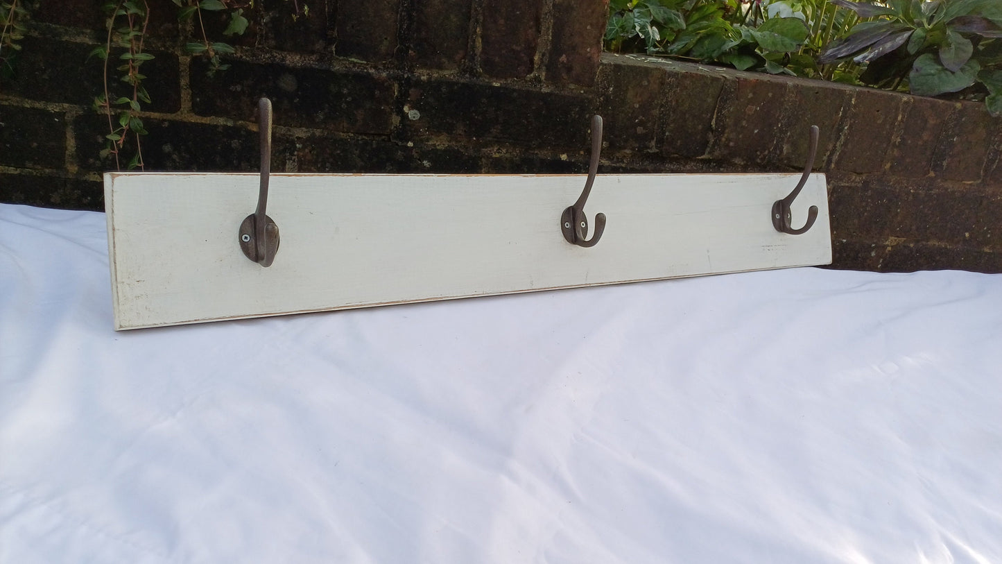 Farrow and Ball Hooks Contemporary Painted Shabby Chic Coat Hooks Quality Iron Hooks Bespoke Hand Painted.