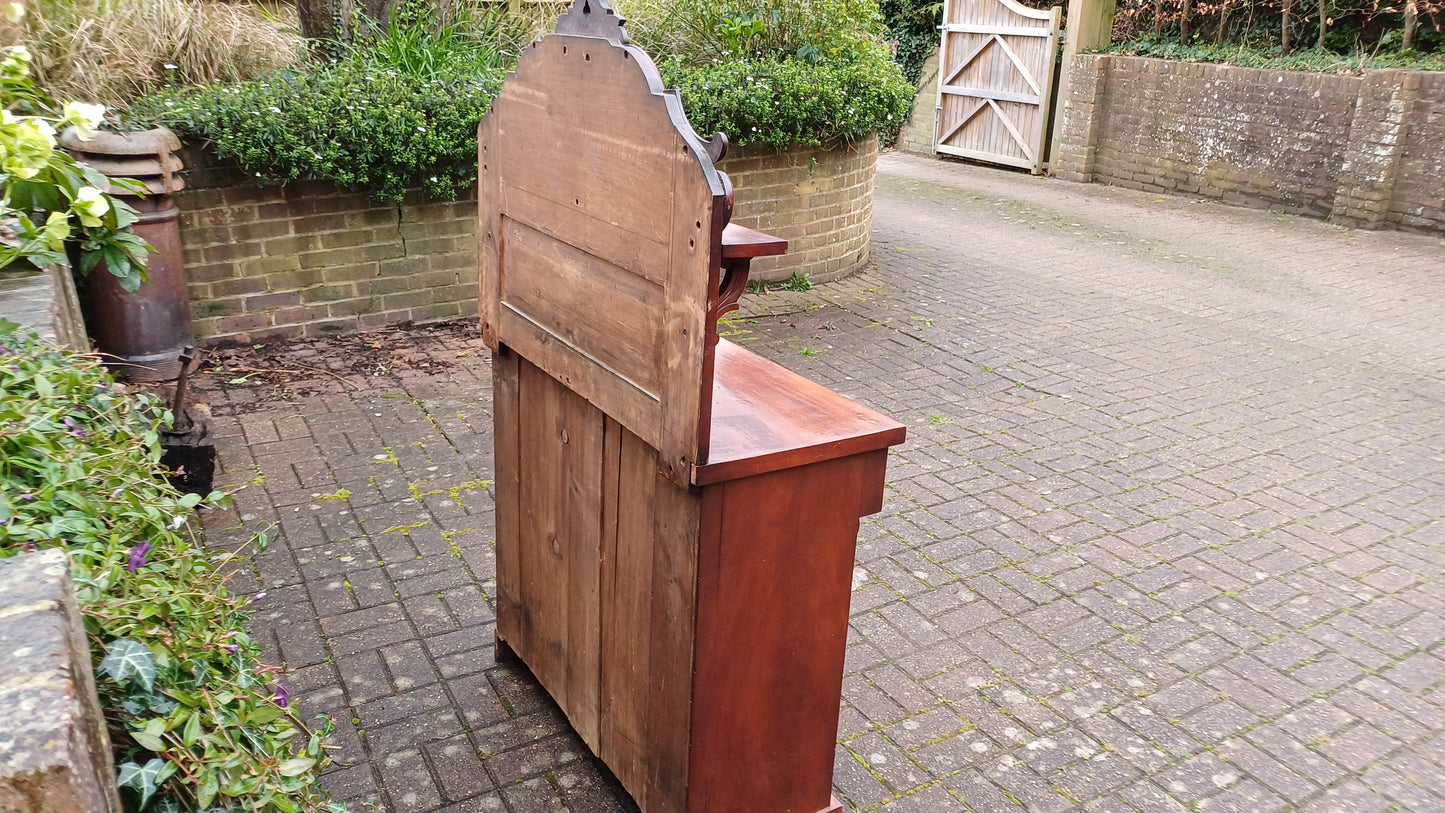 Beautiful Vintage Mahogany Victorian Sideboard Cupboard Dresser Chiffoniere