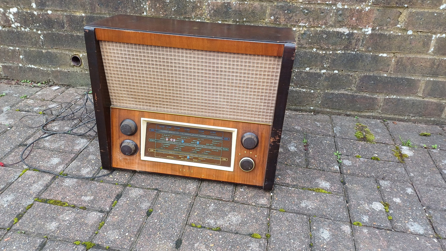 Vintage Retro Ecko Radio Film Stage TV Prop Audio Retro