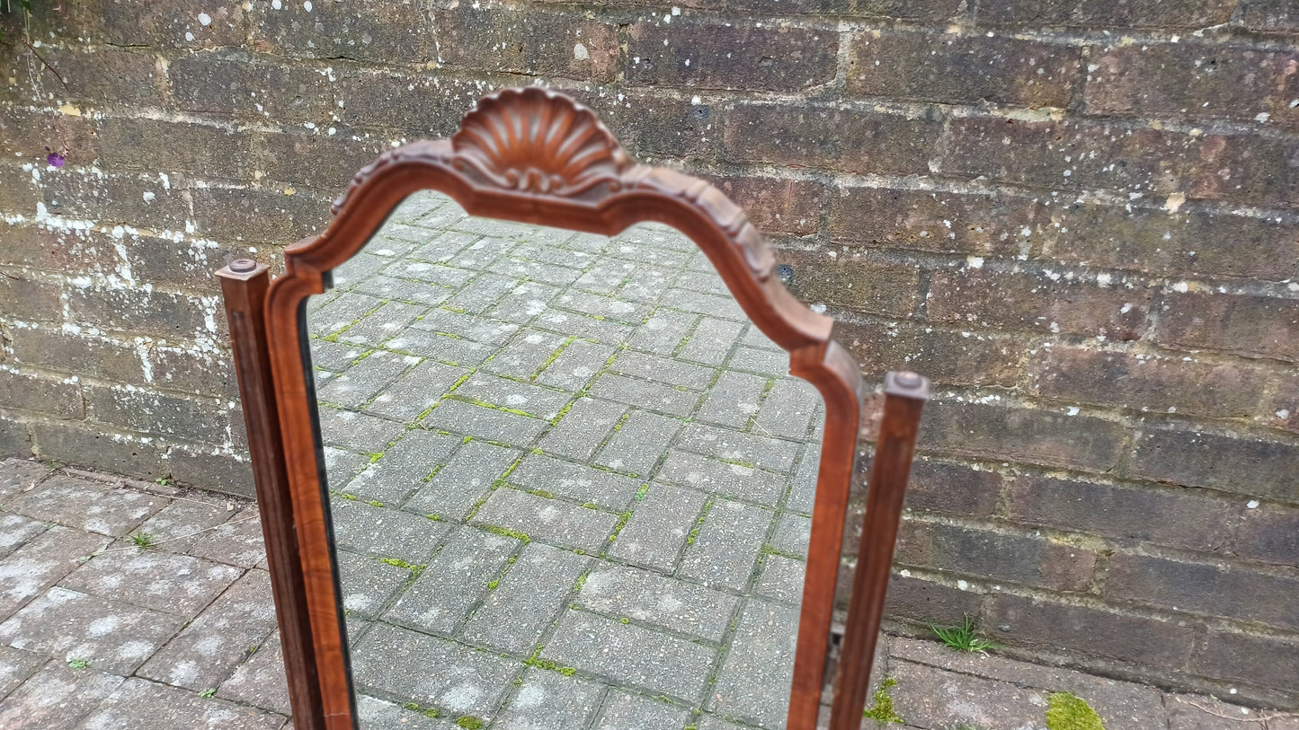 Stunning Large Vintage Mahogany Swing Dressing Table Mirror