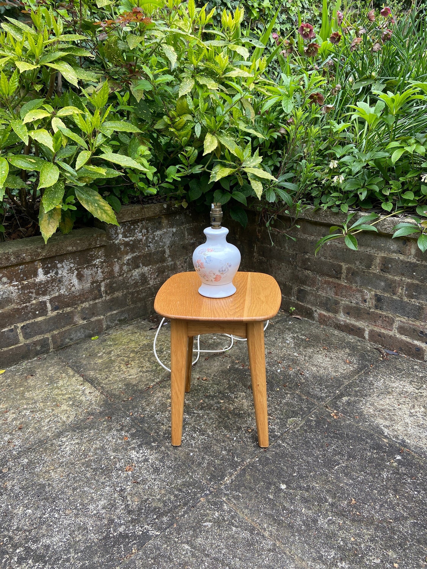 Denby vintage ceramic lamp