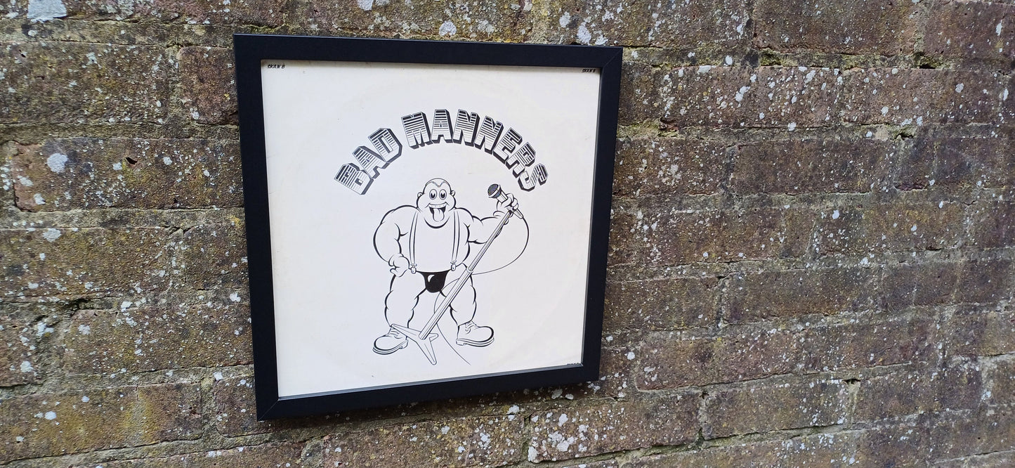 Bad Manners Ska'N'B Genuine Original Framed Glazed Album Cover Pop Art Memorabilia.