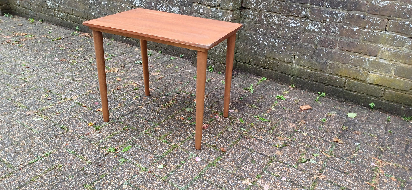 Vintage Retro 60s Coffee Side Occasional Bedside Occasional Table Poul Hundevad