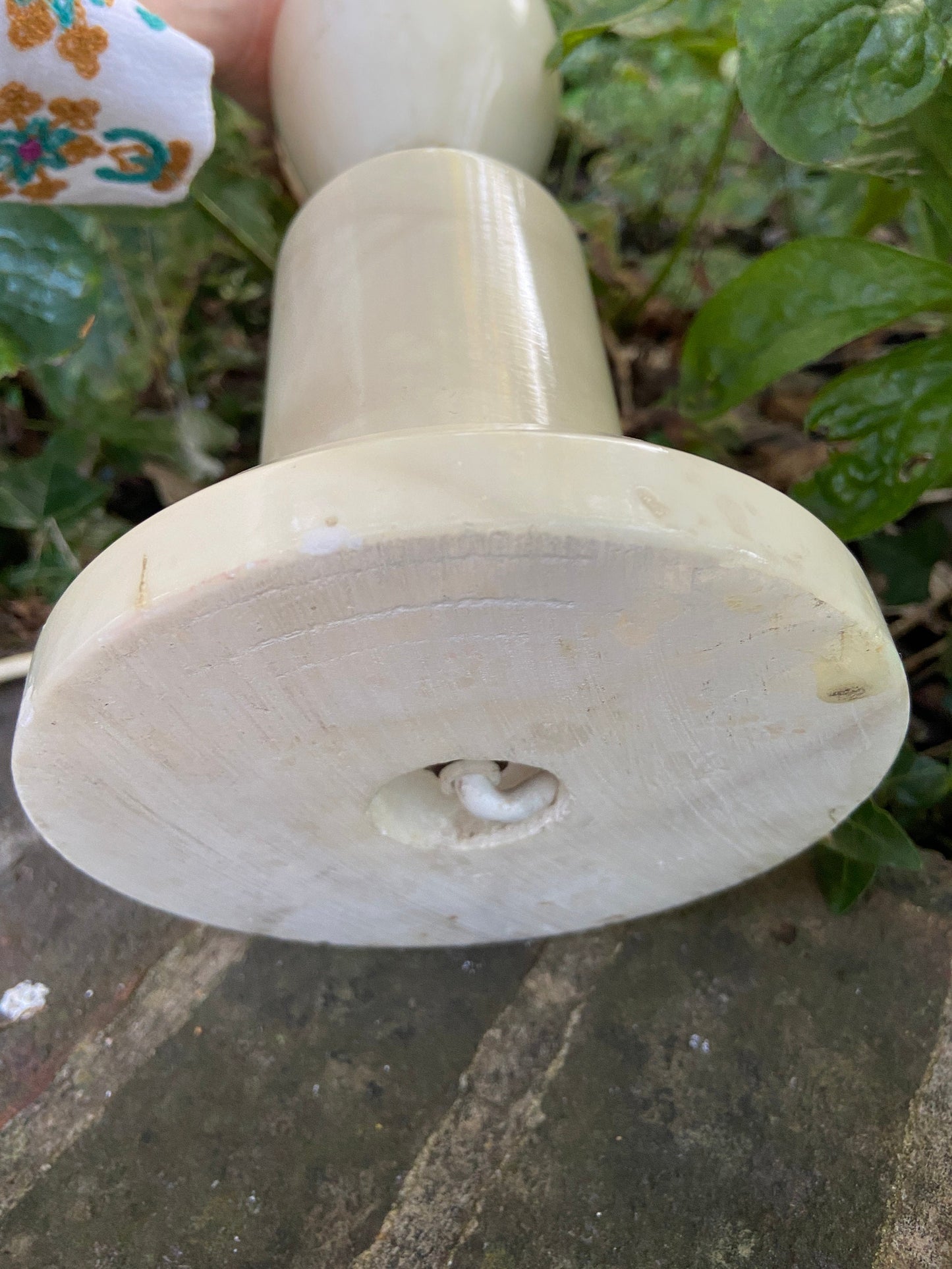 Wonderful tall vintage onyx table lamp - stunning, it does need some electical work