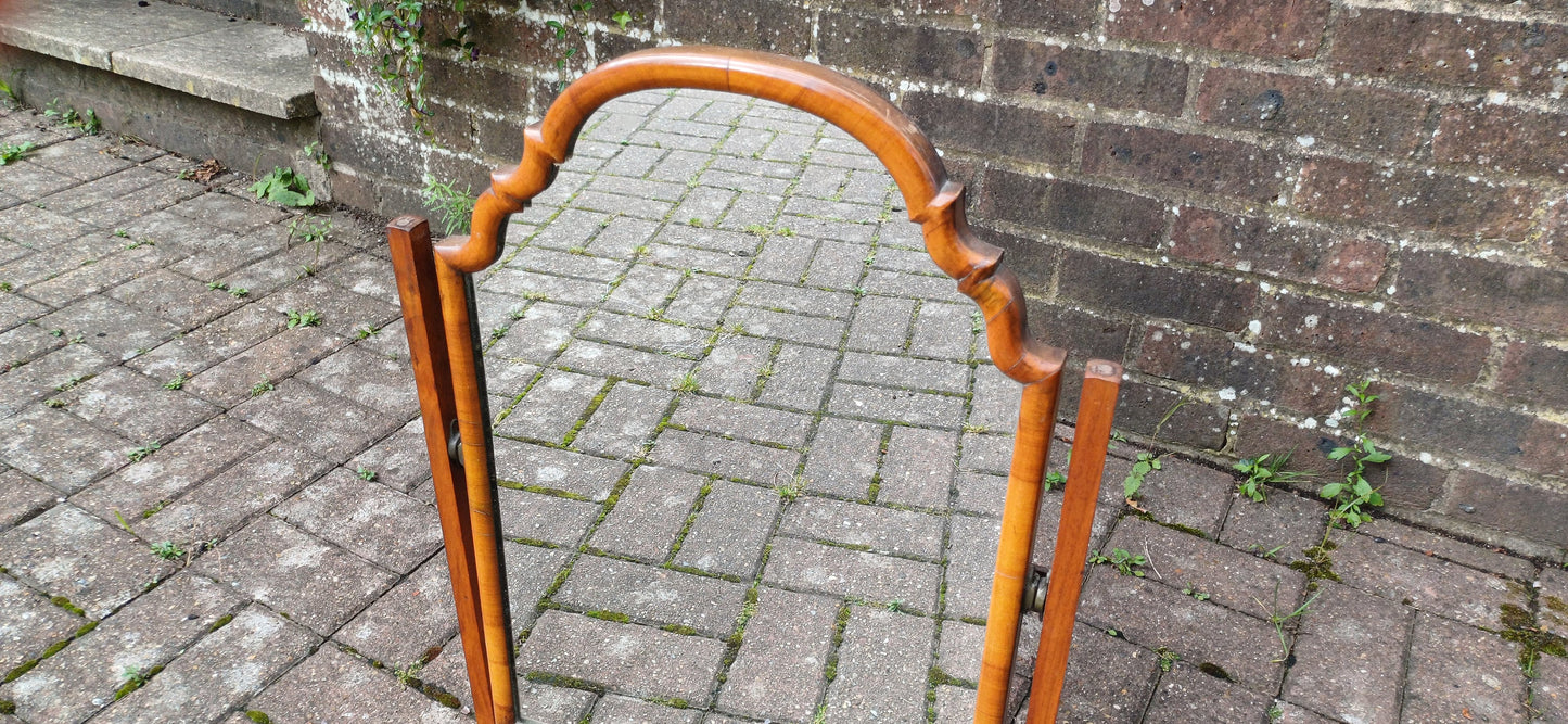Beautiful Early 20th Century Mahogany Swing Dressing Table Mirror.