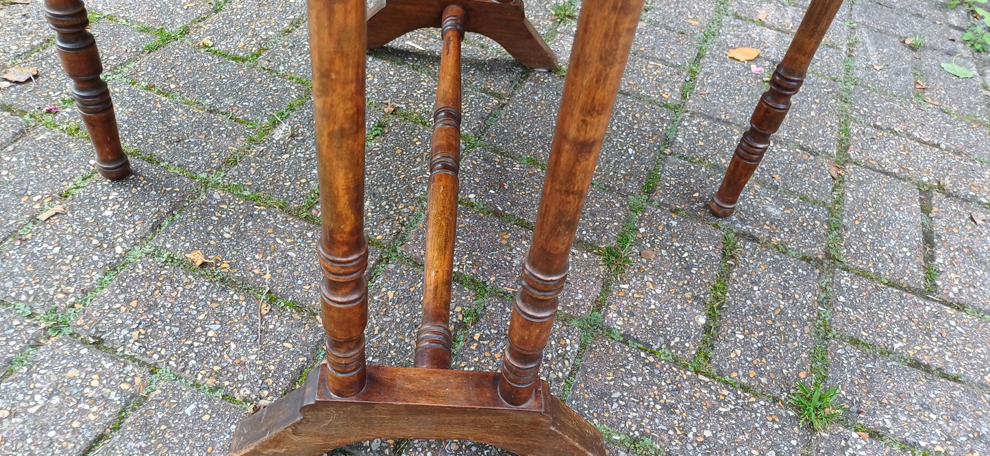 Top Quality Vintage Mahogany Victorian Rotating Sutherland Table Folding Space Saver