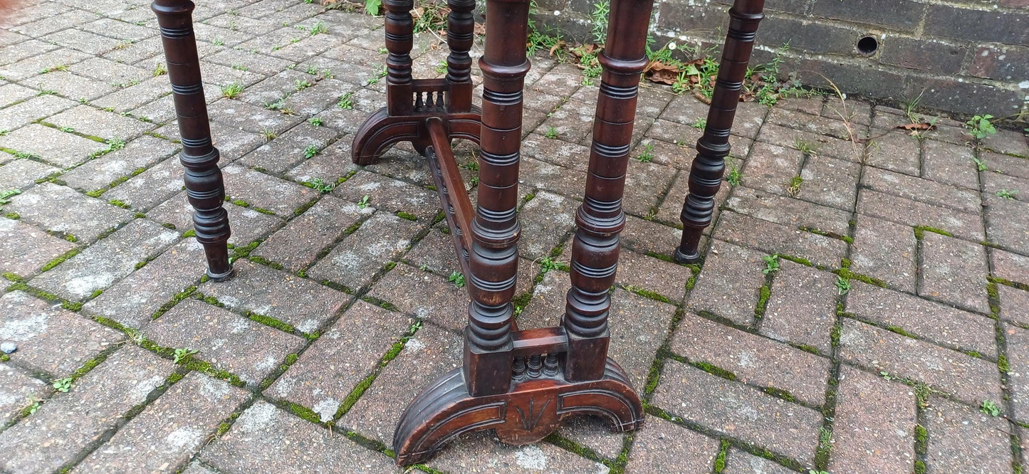 Top Quality Mahogany Vintage Victorian Sutherland Table Occasional Utility Side