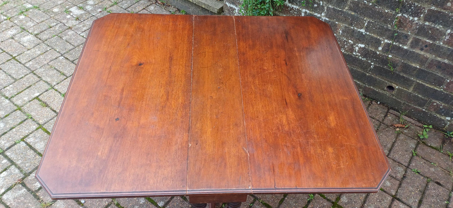 Top Quality Mahogany Vintage Victorian Sutherland Table Occasional Utility Side