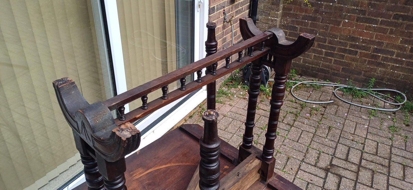 Top Quality Mahogany Vintage Victorian Sutherland Table Occasional Utility Side