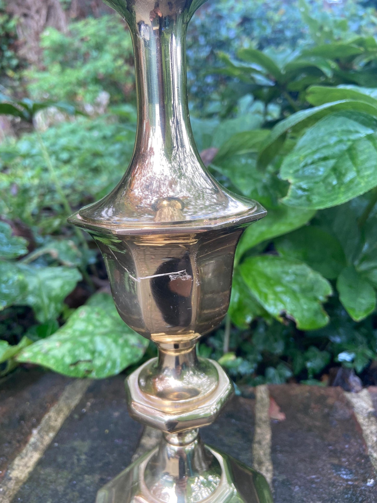 Classic Brass Vintage Table Lamp - VGC and working