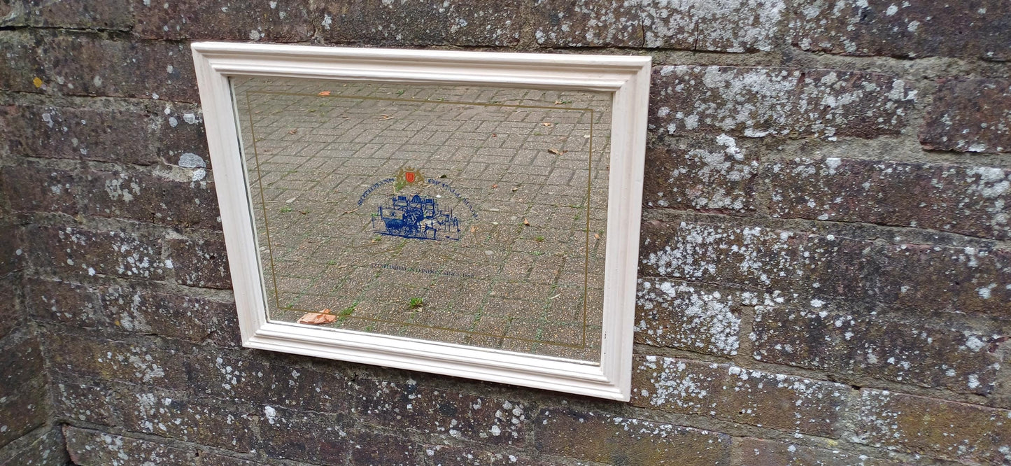 Vintage 70s Rothmans of Pall Mall Cigarette Advertising Mirror.