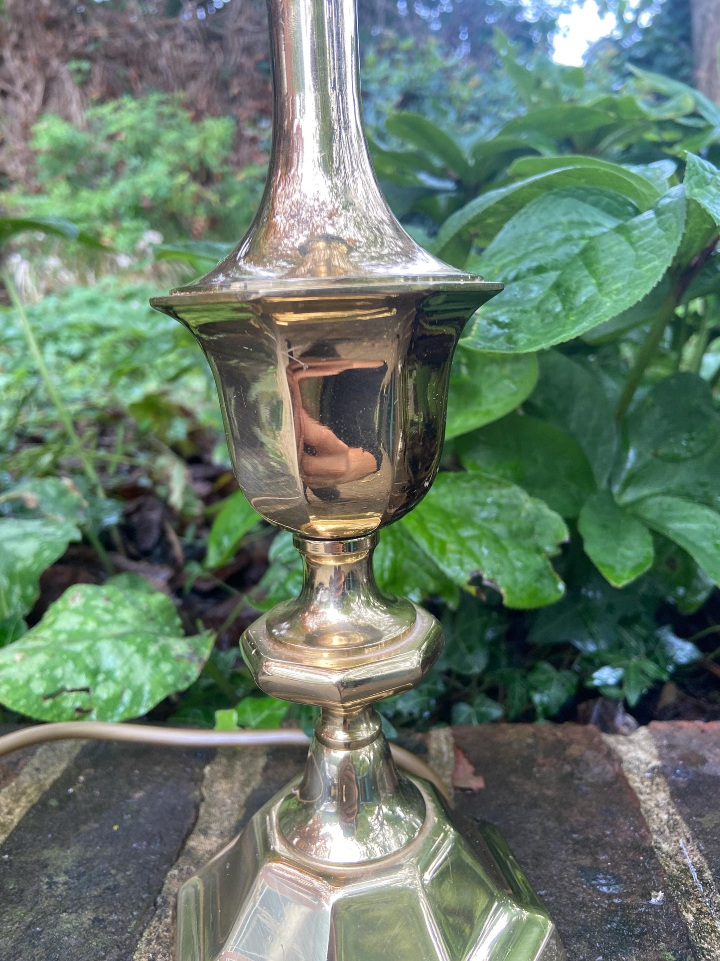 Classic Brass Vintage Table Lamp - VGC and working
