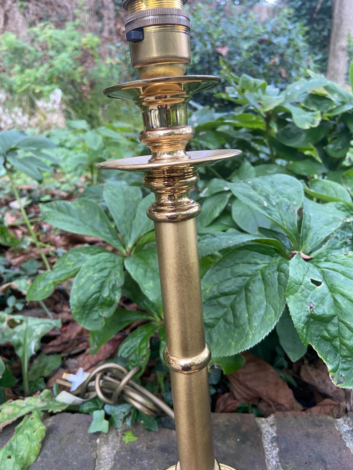 brass lamp quality made in england