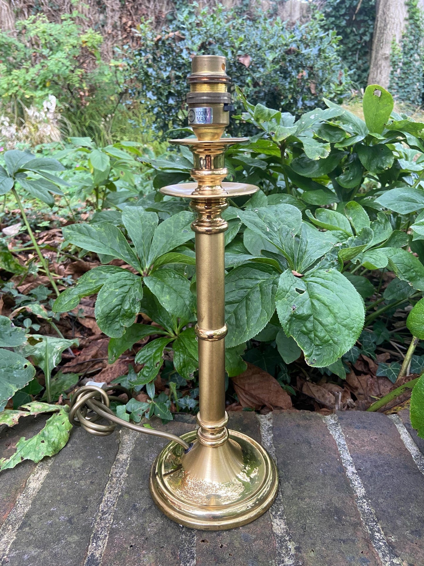 brass lamp quality made in england