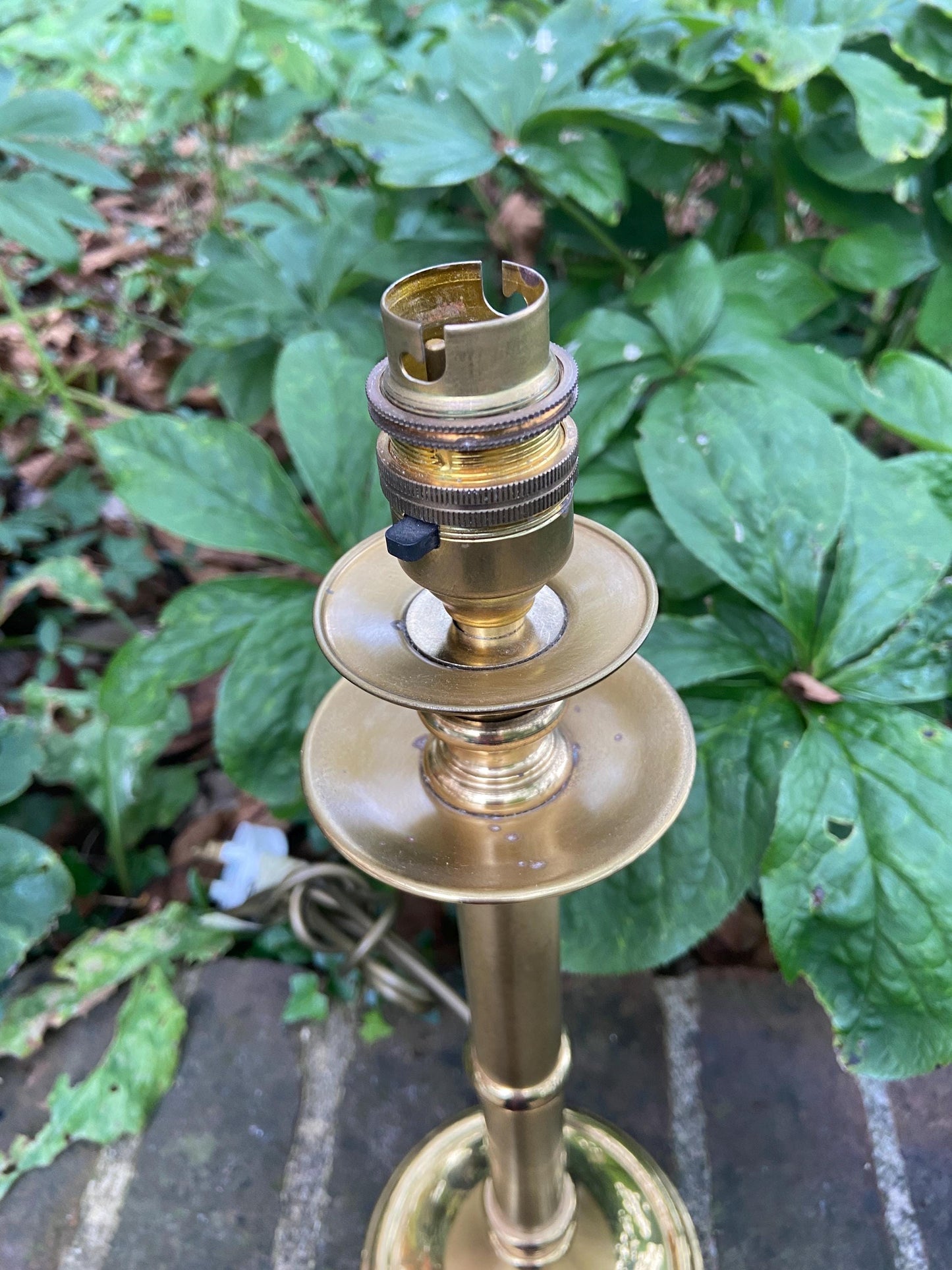 brass lamp quality made in england