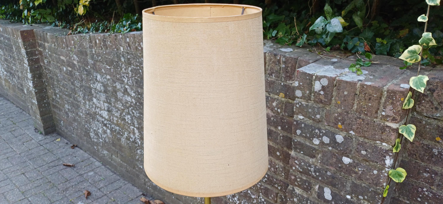 Classic Funky Working Retro Mid Century Standard Lamp Coffee Table Utility Combo with Original Shade. Free Hand Delivery.