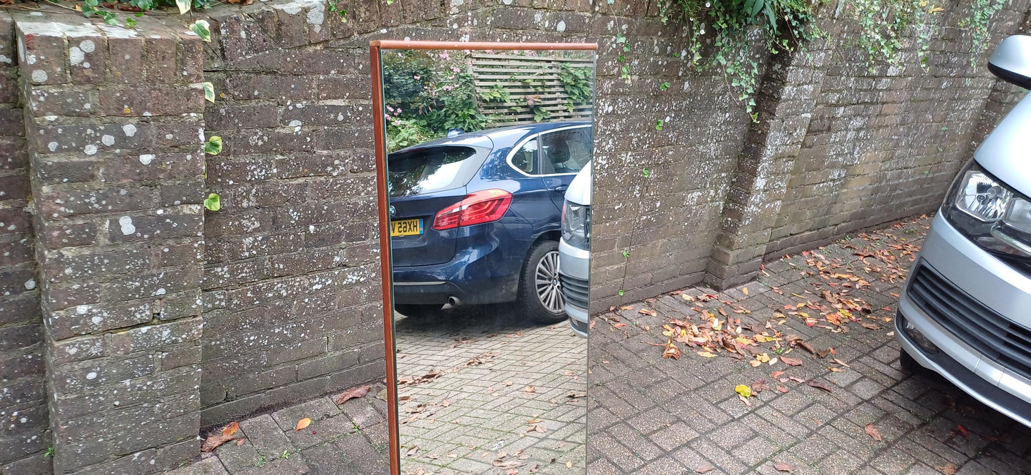 Classic 70s Chic Vintage Retro Full Length Cheval Mirror. Free Hand Delivery.