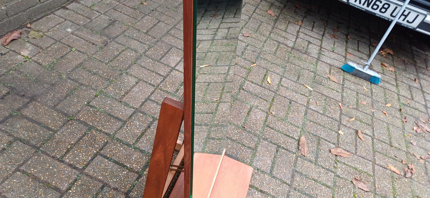 Classic 70s Chic Vintage Retro Full Length Cheval Mirror. Free Hand Delivery.