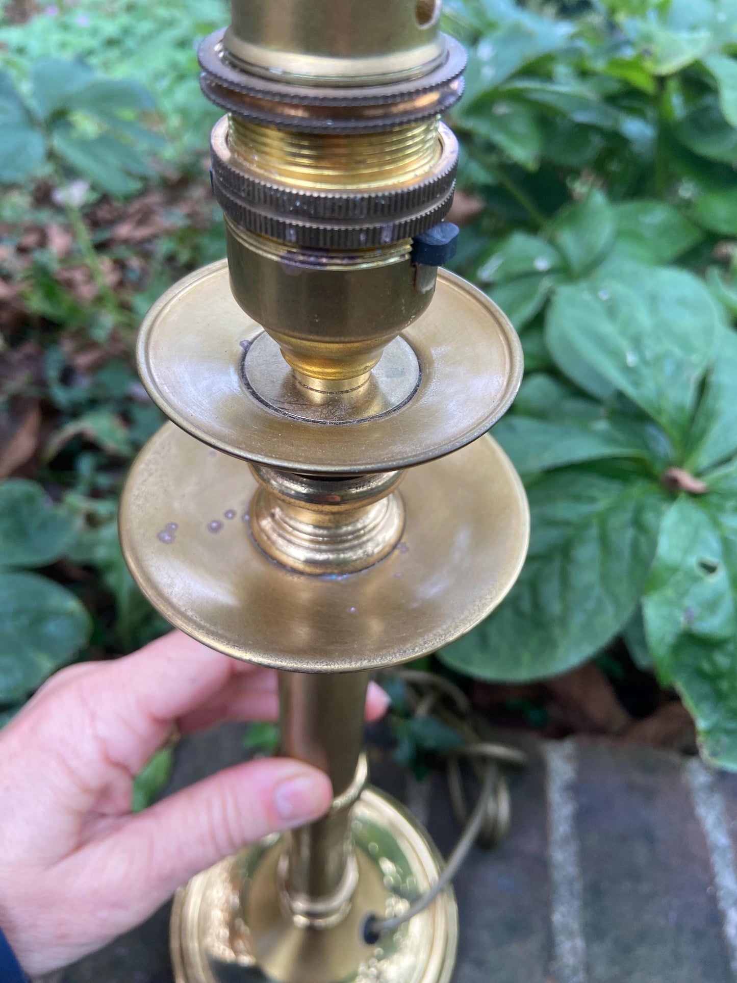 brass lamp quality made in england